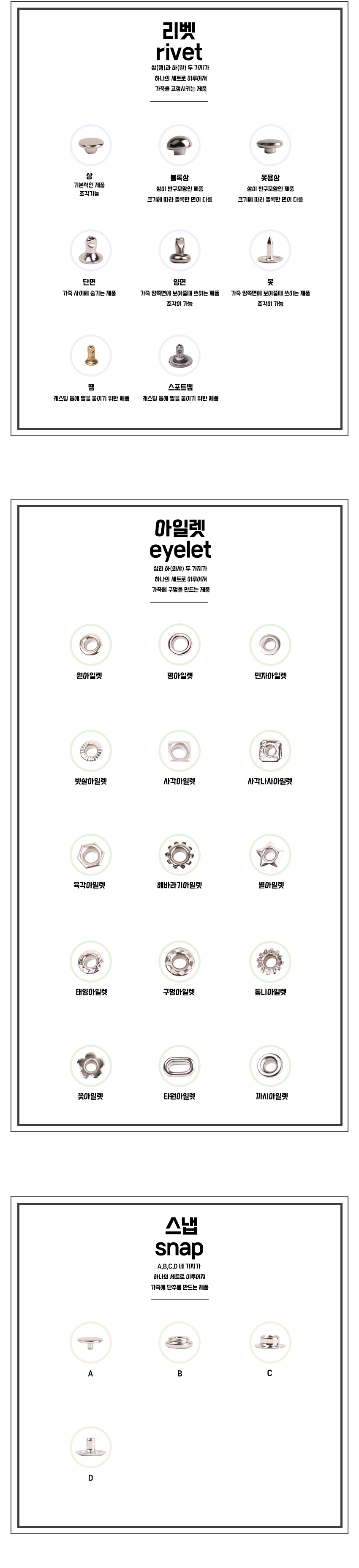 신영금속 제품 개요